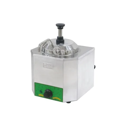 Kitchen Hot Electric Fudge Warmer Commercial Ketchup Dispenser Cheese Sauce Pump