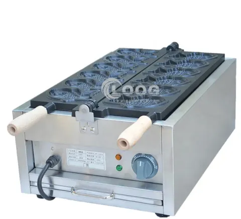 Oferta Imperdible Molde Eléctrico en Forma de Pescado para Hacer Taiyaki, Equipo Comercial para Pasteles Taiyaki