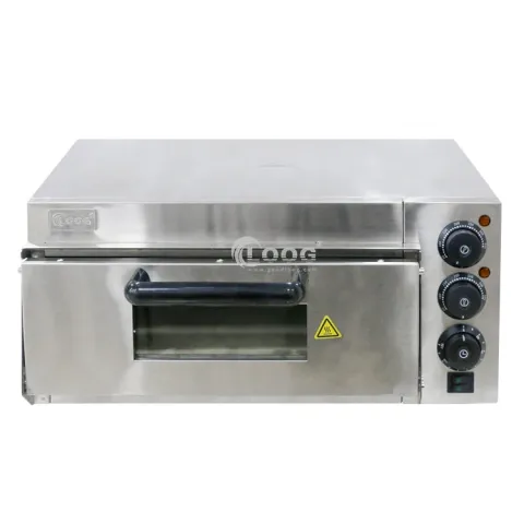 Restaurant Kitchen Equipment Commercial Electric Stainless Steel Pizza Oven for Sale