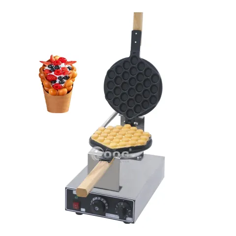 Fast Food Kitchen Equipment 110V 220V Egg Puff Making Machine Commercial Egg Bubble Waffle Maker