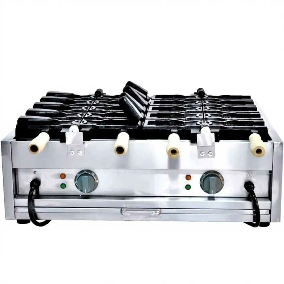 Restaurant Kitchen Equipment Taiyaki Ice Cream Cone Maker Commercial Taiyaki Machine for Sale