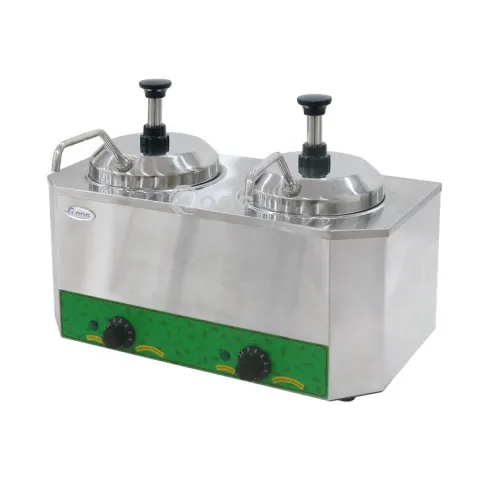 Hot Sale Commercial Electric Nacho Cheese Warmer Machine With Pump for Restauraut & Hotel Use