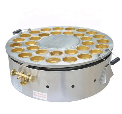 High Demand 32 Holes Copper Rotating Gas Taiwanese Obanyaki Maker/Red Bean Cake Machine