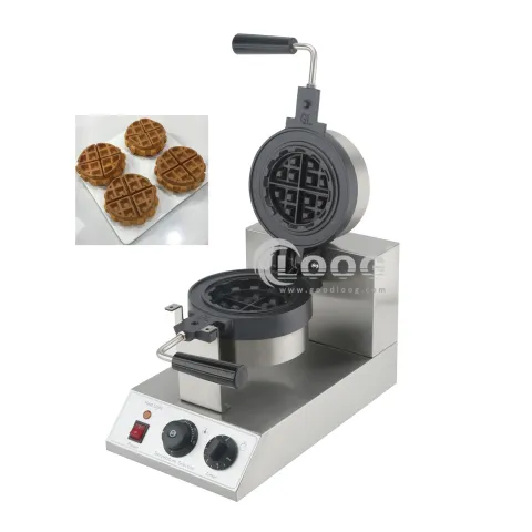 Commercial Stuffed Belgian Waffle Maker Restaurant Snack Shop Use Electric Mini Waffle Pizza Maker Machine for Sale