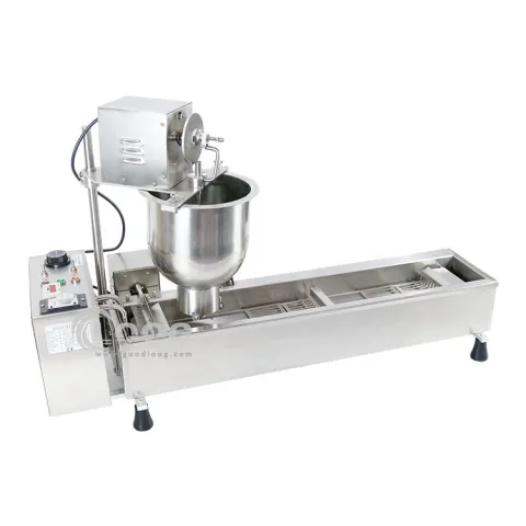 Factory Commercial Full Automatic Big Glazed Donut Machine 220V High Productivity Electric Temperature Control for Manufacturing