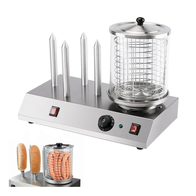 Vendita Calda Scaldasalsicce e Scaldapanini Macchina Elettrica per Salsicce Arrosto Produttore di Macchine per Hot Dog