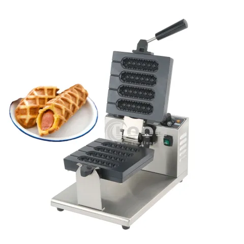 Commercial Catering Equipment Waffle Maker Sticks 110V 220V Waffle Stick Machine Electric Hot Dog Waffle Maker for Sale