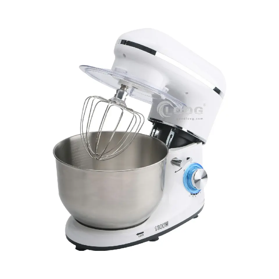 Kitchen Electric Egg Beater Baking Processor Best Food Mixers Mini Blender Stainless Steel Spiral Dough Stand Cake Mixer Machine