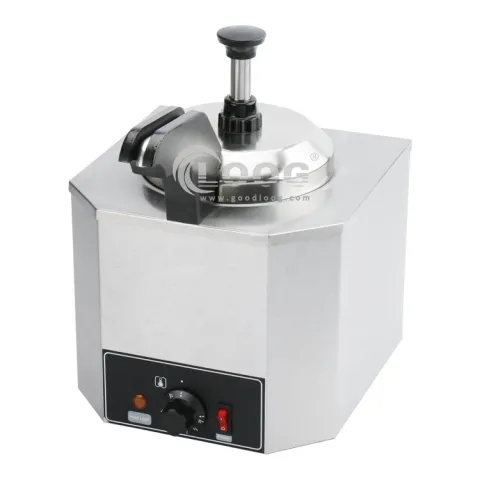 Popular Kitchen Equipment Cheese Warmer Machine Commercial Sauce Warmer With Pump