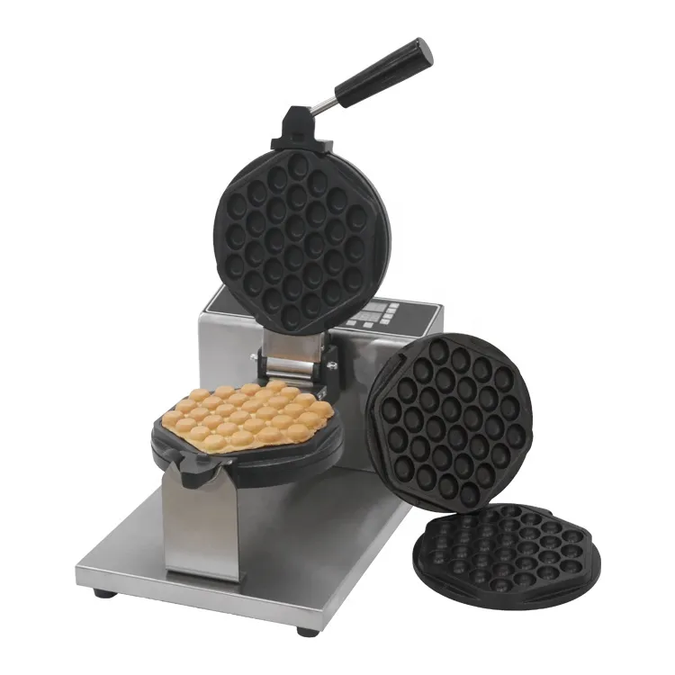 Piattaia elettrica commerciale Aberdeen a forma di uovo con display digitale, piattaia girevole per waffle in vendita