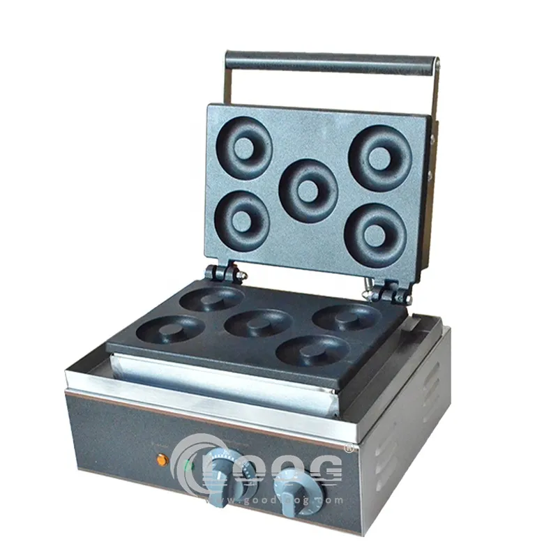 Professional Kitchen Equipment Donut Waffle Machine Nonstick Doughnut Waffle Maker for Sale