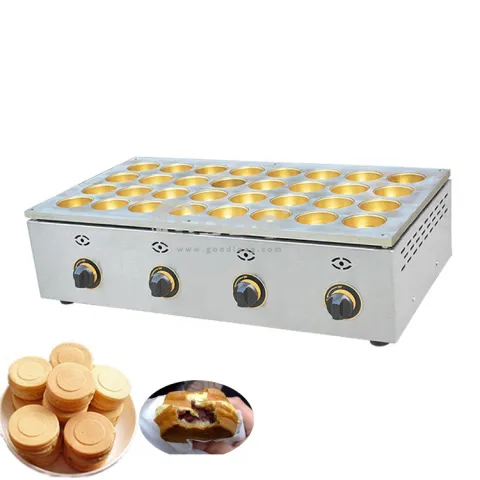 Commercial Use Gas Red Bean Cake Machine Wheel Cake Machine LPG Gas Obanyaki Maker for Sales
