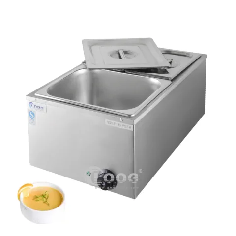 Commercial Catering Equipment Big Capacity Table Top Electric Bain Marie Food Warmer