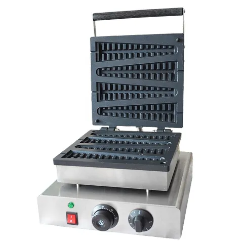 Manufacturer Wholesale Commercial Lolly Waffle Maker Machine Electric  Stick Waffle Baker Machine