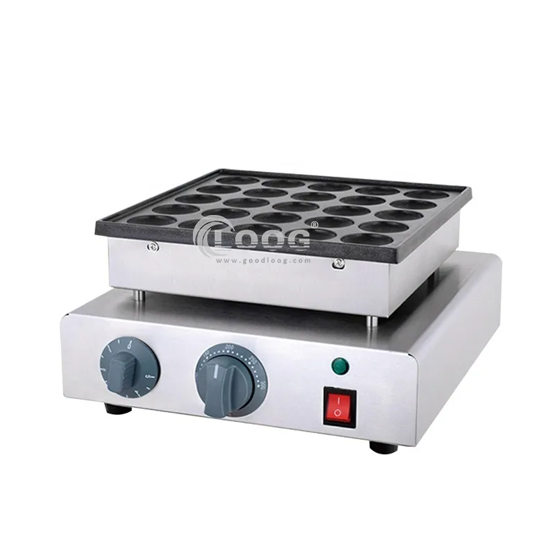 Commercial Use Electric Poffertjes Machine Mini Dutch Pancake Maker With 25  Holes