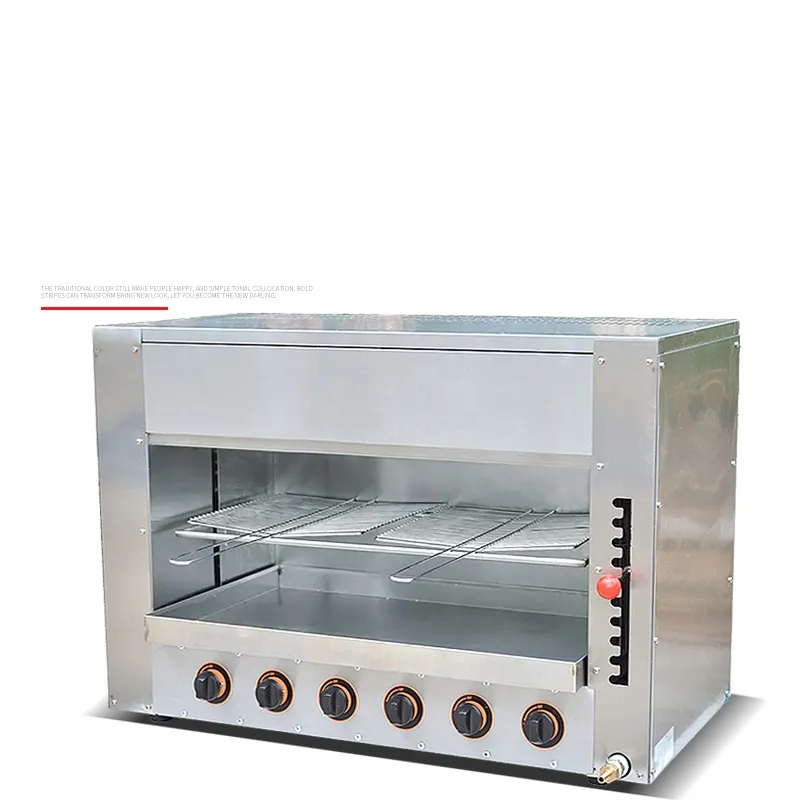 Commercial Countertop Salamander Cooker Gas Salamander Restaurant Equipment for Sale