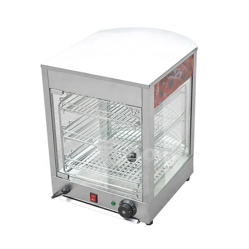 Commercial Kitchen Equipment Electric Food Warming Showcase Countertop Food Warmer For Sale