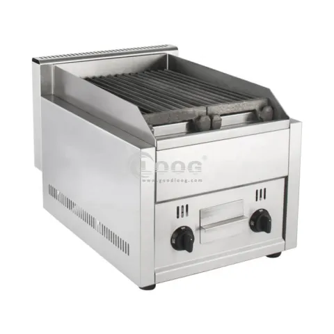 Factory Wholesale Commercial Stainless Steel Lava Rock Gas Grill Used Commercial Lava Rock Grill for Sale