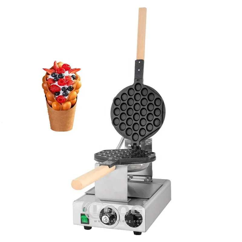 Commercial Kitchen Equipment Electric Machine Bubble Waffle 110V 220V Eggettes Waffle Maker Machine