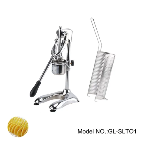 Commercial Snack Machines French Fry Cutter Stainless Steel Manual 30cm Long French Fries Maker