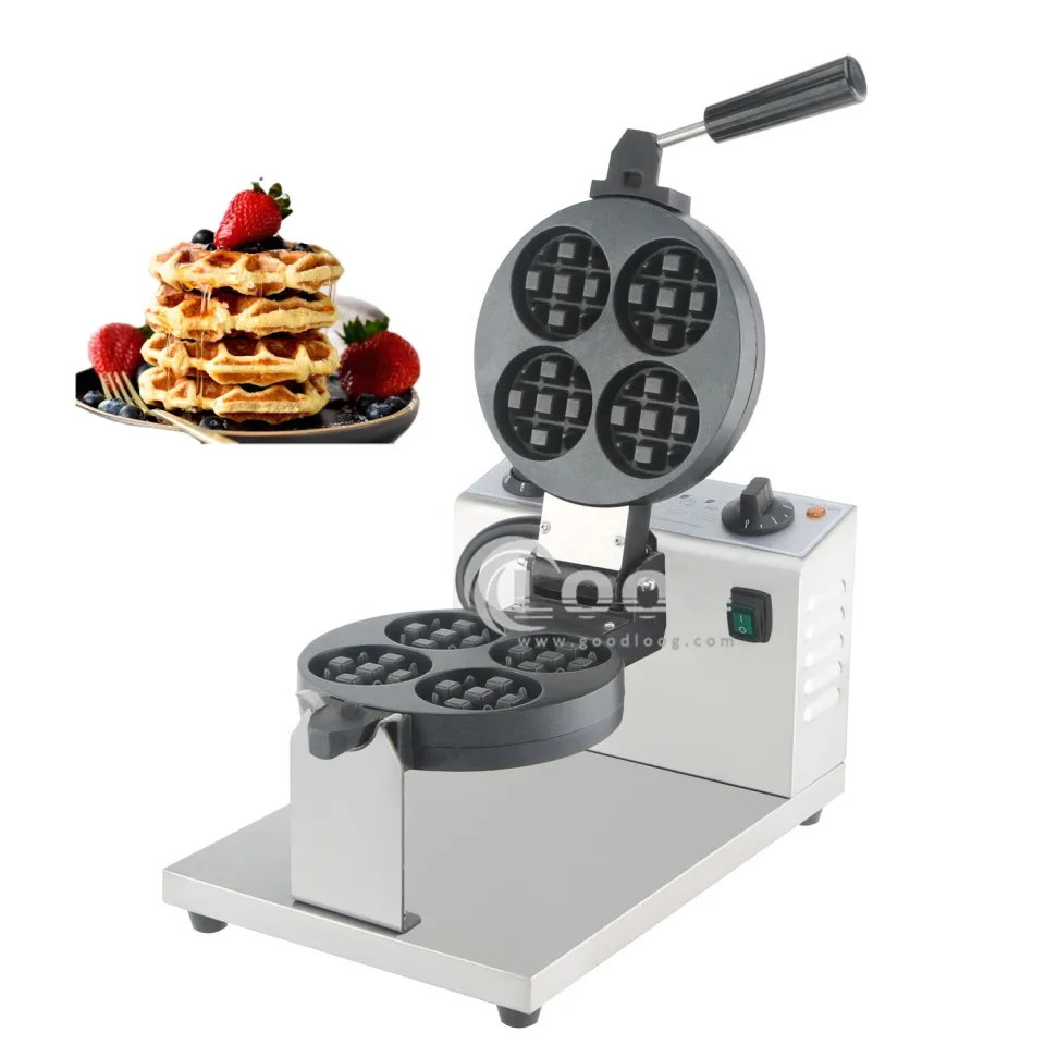 High Quality Kitchen Equipment Best Waffle Maker Commercial Waffle Machine Nonstick Waffle Maker With Removable Plates