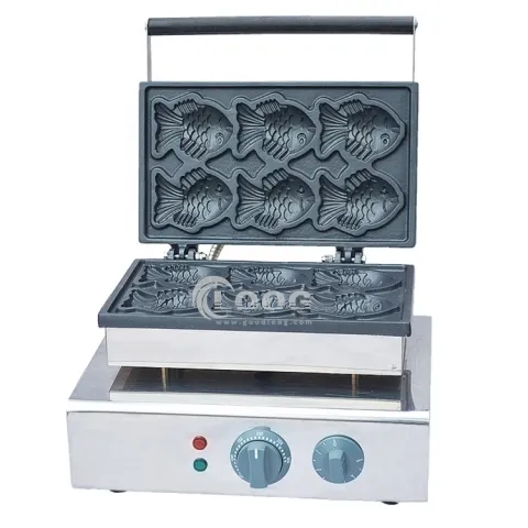 Popular Snack Food Nonstick Ice Cream Waffle Maker Electric 110V and 220V Taiyaki Maker Machine