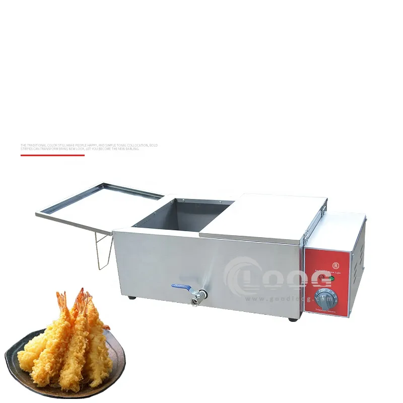 Friggitrice elettrica commerciale usata omologata CE per pollo in vendita