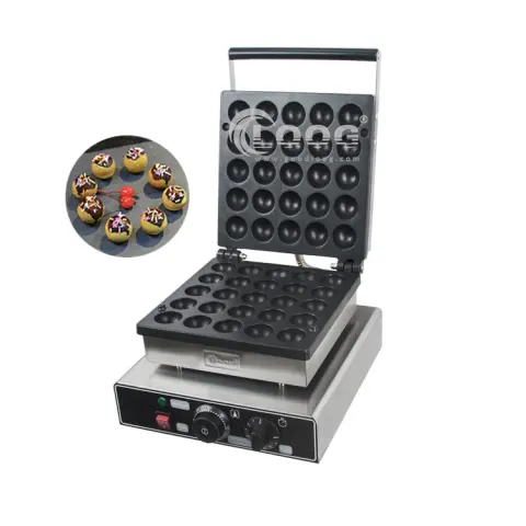 Other Snack Machines 25 Holes Ball Shape Waffle Baker Best Selling Commercial Electric Ball Waffle Maker Price