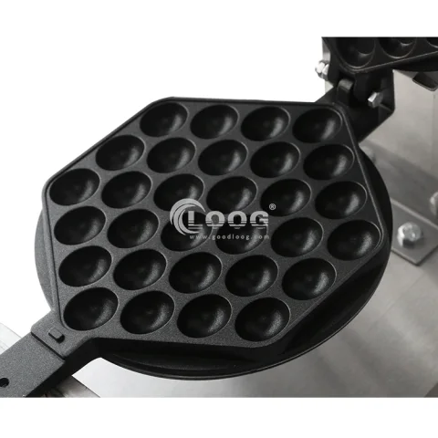 2023 Goodloog Commercial Electric Egg Waffle Maker Stainless Steel Egg Waffle Baker
