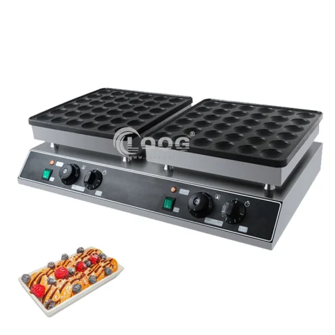 High Quality Non-stick Poffertjes Grill Mini Pancake Poffertjes Machine Dutch Pancake Machine Supplier