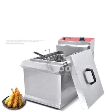 Professional Snack Machine  Restaurant Mini Deep Fryer Commercial Deep Fryer with Basket