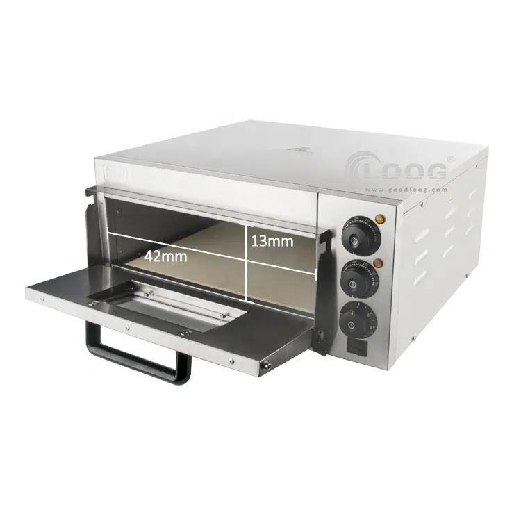 Forno per pizza elettrico commerciale in acciaio inox all'ingrosso diretto fabbrica in vendita
