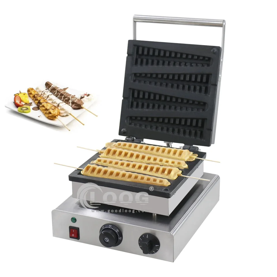 Macchina per cialde lecca lecca commerciale con certificato CE Altre macchine per snack Macchina elettrica per cialde lecca lecca