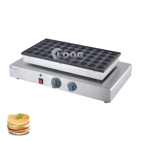 Perfect Non-Stick Dutch Poffertjes Pancakes Pan Muffin Making Machine High Quality 220V Commercial Mini Pancake Maker