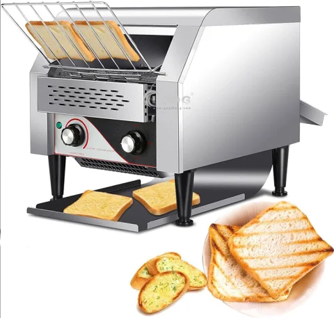 110V 220V Heavy Duty Restaurant Sandwich Grill Toaster Electric Commercial Conveyor Belt Toaster for Sale