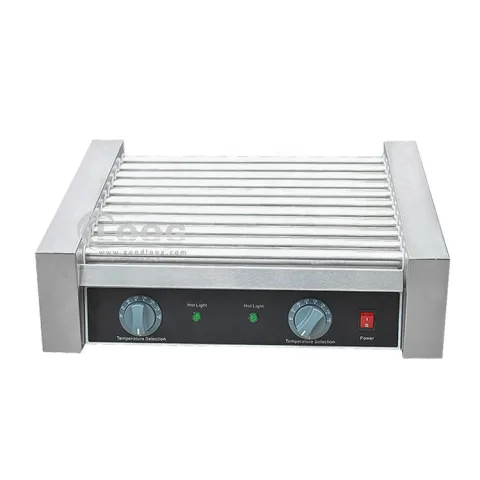 Stainless Steel Hot Dog Grill Maker Machine Commercial Hot Dog Roller With CE Certificate