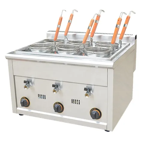 Professional Kitchen Equipment Commercial Countertop Pasta Cooker Gas Pasta Boiler for Sale