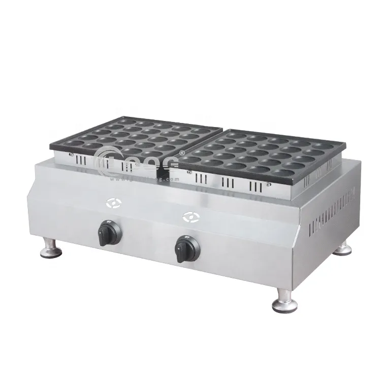 Hot Sale Kitchen Equipment Gas Poffertjes Pan Non Stick Small Pancake Maker Commercial Poffertjes Maker