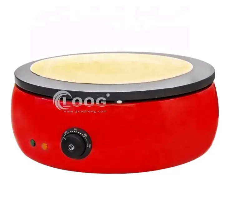 Macchina per pancake e crêpe elettrica con design unico tutto in uno per ristorante
