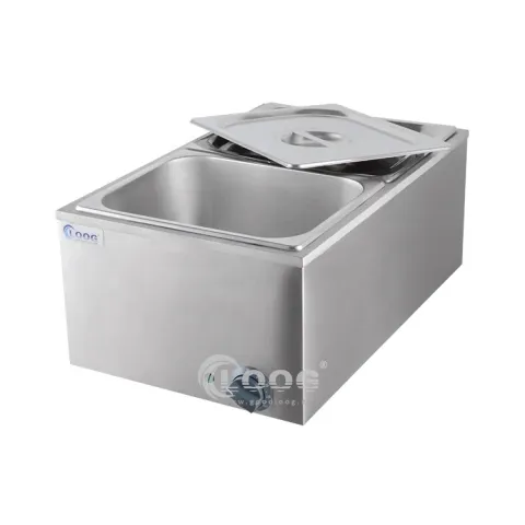 Stainless Steel Countertop Soup Pot Bain Marie Food Warmer Commercial Soup Warmer for Hotel Restaurant