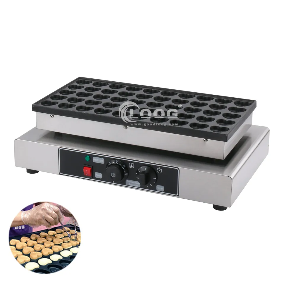 Máquina expendedora de otros snacks, mini máquina eléctrica para hacer panqueques, máquina para poffertjes, uso comercial, mini panqueques holandeses