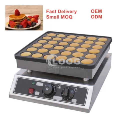 High Efficiency Stainless Steel Mini Pancake Maker Newest Electric Industrial Kitchen Equipment for Restaurant Use For Sale