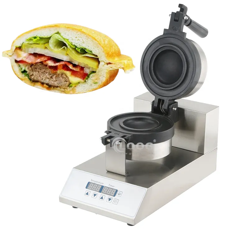 Macchina originale per hamburger UFO con gancio per sportello, macchina digitale per snack e hamburger in vendita