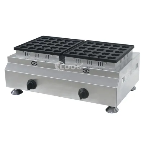 Poffertjes Maker de Gas LPG 2800 Pa, Máquina de Poffertjes, Mini Plancha para Panqueques Comercial