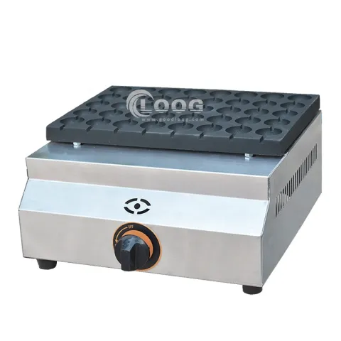 Popular Japanese Kitchen Equipment Takoyaki Gas Making Machine Professional LPG Gas Takoyaki Maker