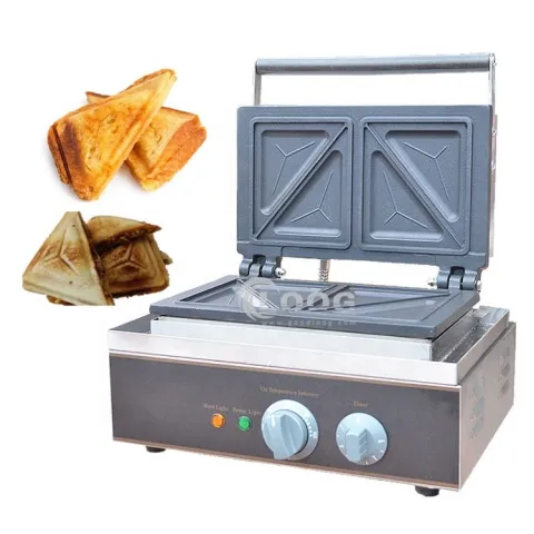 Wholesale Commercial Stainless Steel Sandwich Press Toaster Jaffle Sandwich Maker for Restaurant and Hotel Use