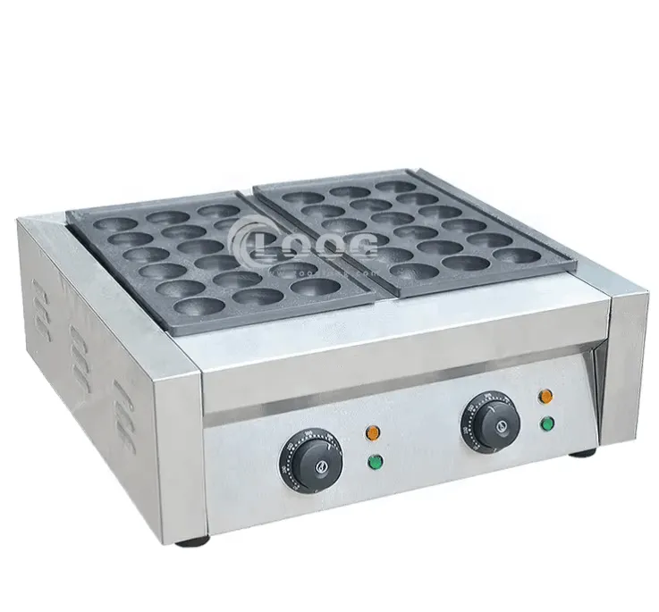 Commercial Kitchen Equipment Electric Takoyaki Grill Stainless Steel Takoyaki Machine for Sale