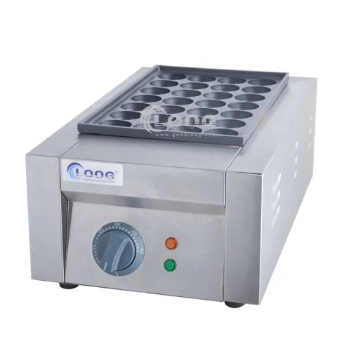 Japanese Style Stainless Steel Takoyaki Pan Electric Takoyaki Cooker 28 Holes Takoyaki Maker Commercial