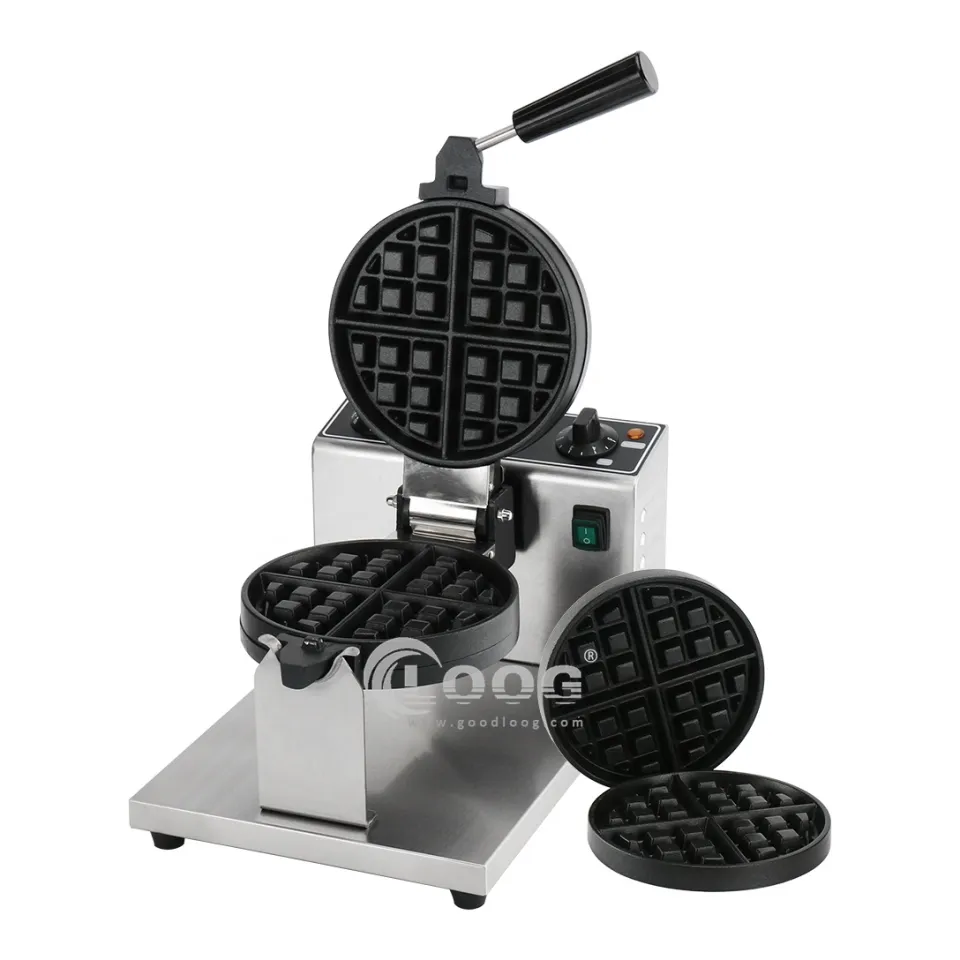 Best Non Stick Waffle Machine WIth Interchangeable Plates Other Snack Machines Electric Waffle Maker Commercial