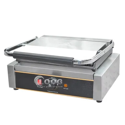 Professional Kitchen Equipment Electric 220V Contact Grill Commercial Sandwich Grill Maker with Factory Price